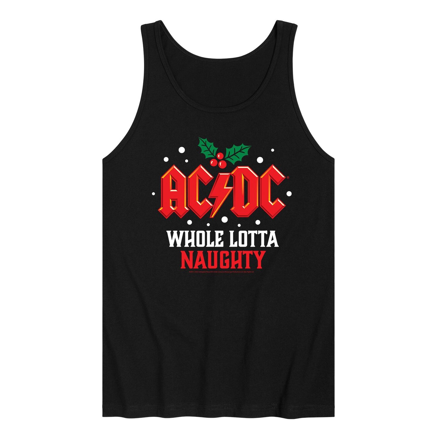 Мужская майка AC/DC Lotta Naughty Christmas Licensed Character
Мужская майка AC/DC Lotta Naughty Christmas Licensed Character