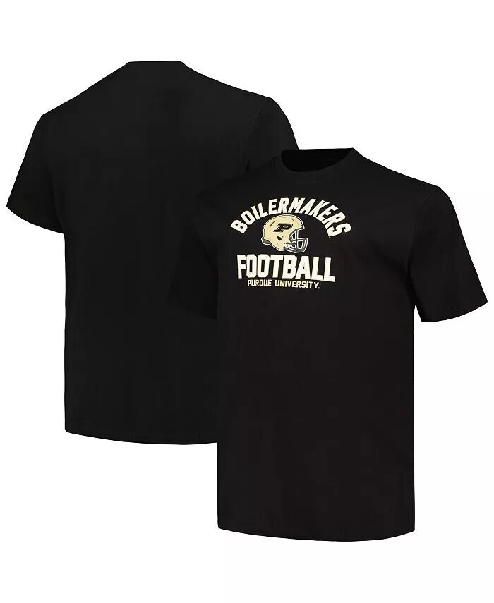 Мужская черная футболка Purdue Boilermakers Big Tall Football Helmet Champion, черный
Мужская черная футболка Purdue Boilermakers Big Tall Football Helmet Champion, черный