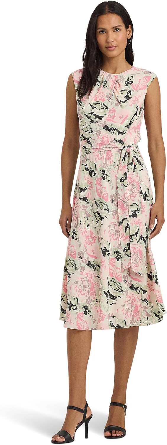 Платье Lauren Ralph Lauren Floral Bubble Crepe Cap-Sleeve Dress, цвет Cream/Pink/Green
Платье Lauren Ralph Lauren Floral Bubble Crepe Cap-Sleeve Dress, цвет Cream/Pink/Green