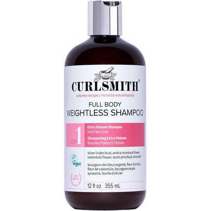 Шампунь Full Body Weightless Cleanser Volumizing Shampoo для волнистых и кудрявых волос Curlsmith
Шампунь Full Body Weightless Cleanser Volumizing Shampoo для волнистых и кудрявых волос Curlsmith