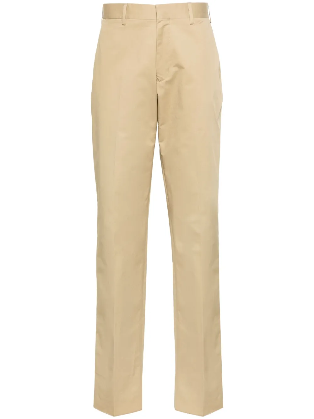 Зауженные брюки чинос средней посадки Lardini, нейтральный
Зауженные брюки чинос средней посадки Lardini, нейтральный