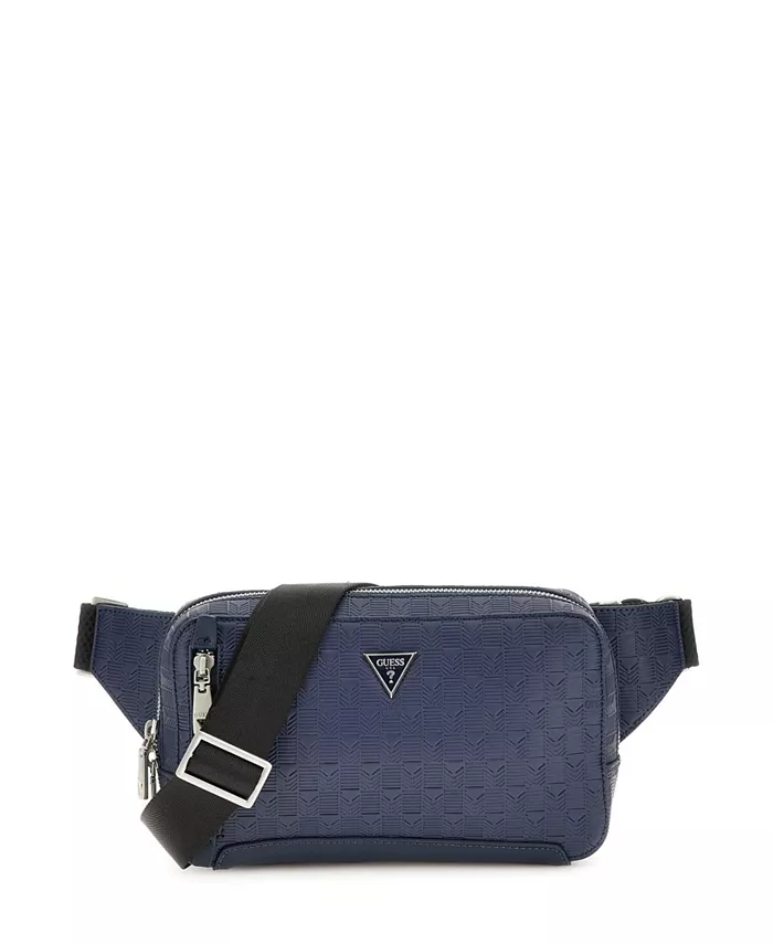 Мужская поясная сумка Torino с вертикальной молнией GUESS, синий
Мужская поясная сумка Torino с вертикальной молнией GUESS, синий