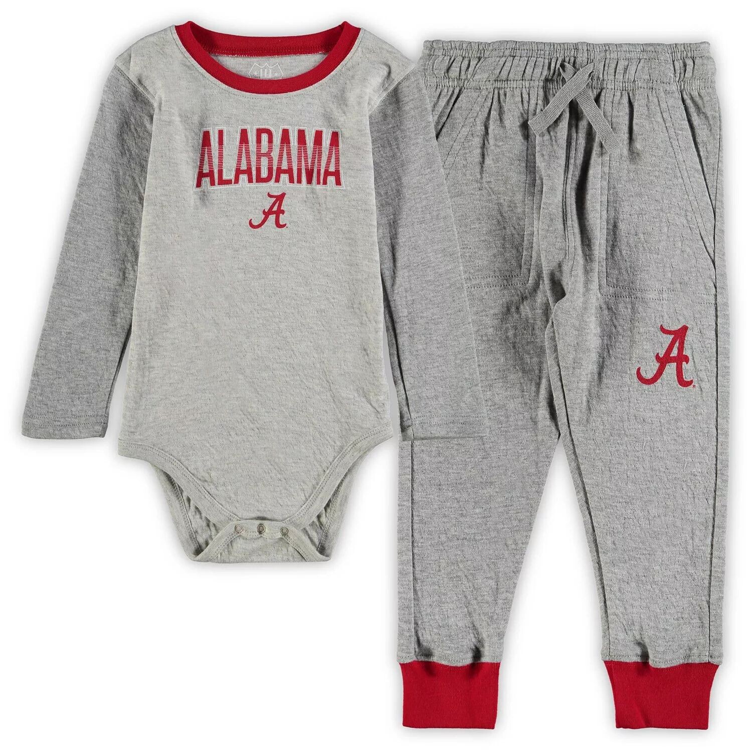 Infant Wes & Willy Heathered Grey/Crimson Alabama Crimson Tide Jie Jie Комплект боди и брюк с длинными рукавами Unbranded
Infant Wes & Willy Heathered Grey/Crimson Alabama Crimson Tide Jie Jie Комплект боди и брюк с длинными рукавами Unbranded