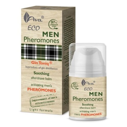 ECO MEN PHEROMONES Успокаивающий бальзам после бритья 50 мл Gin Toniq Ava Laboratorium
ECO MEN PHEROMONES Успокаивающий бальзам после бритья 50 мл Gin Toniq Ava Laboratorium