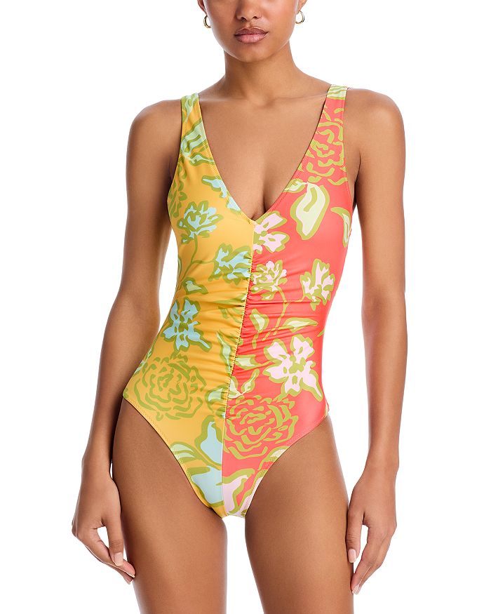 Цельный купальник Lucia Solid & Striped, мультиколор
Цельный купальник Lucia Solid & Striped, мультиколор