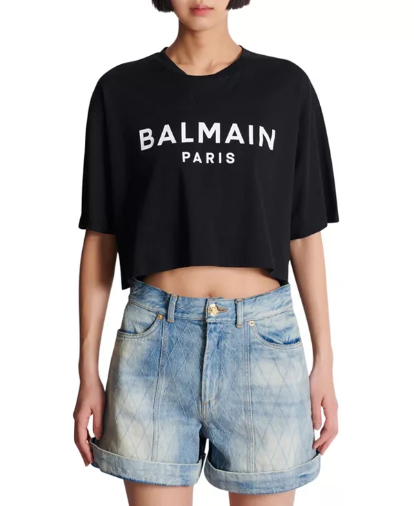 Футболка с принтом Balmain Paris Balmain, черный
Футболка с принтом Balmain Paris Balmain, черный