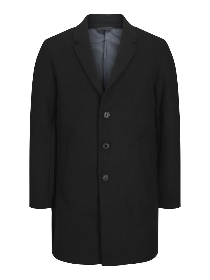 Пальто черного цвета Jack & Jones
Пальто черного цвета Jack & Jones