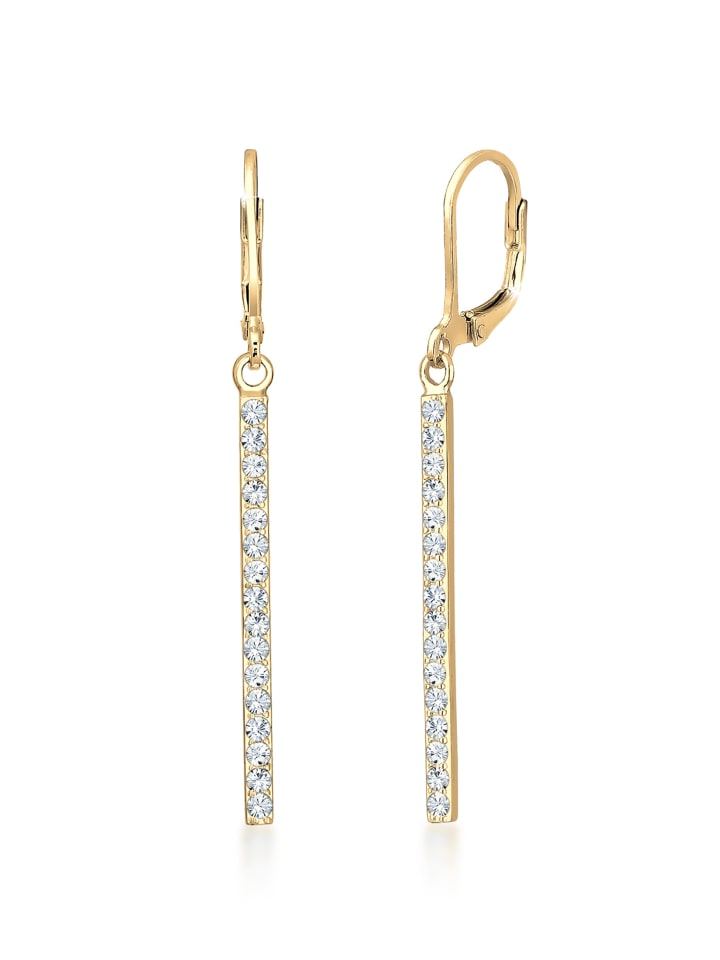 Elli Серьги из серебра 925 пробы, геометрический узор, прямоугольная форма, золото
Elli Серьги из серебра 925 пробы, геометрический узор, прямоугольная форма, золото