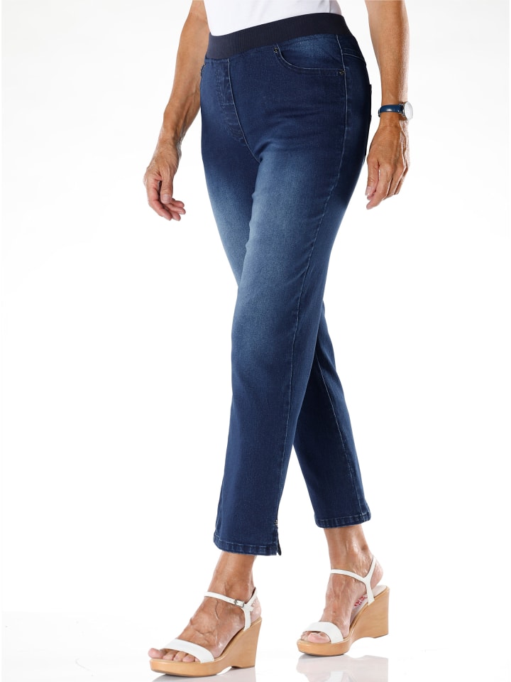 Джинсы 7/8 темно-синего цвета WITT WEIDEN
Джинсы 7/8 темно-синего цвета WITT WEIDEN