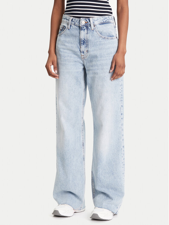 Джинсы свободного кроя Mia DW0DW21412 Tommy Jeans, синий
Джинсы свободного кроя Mia DW0DW21412 Tommy Jeans, синий