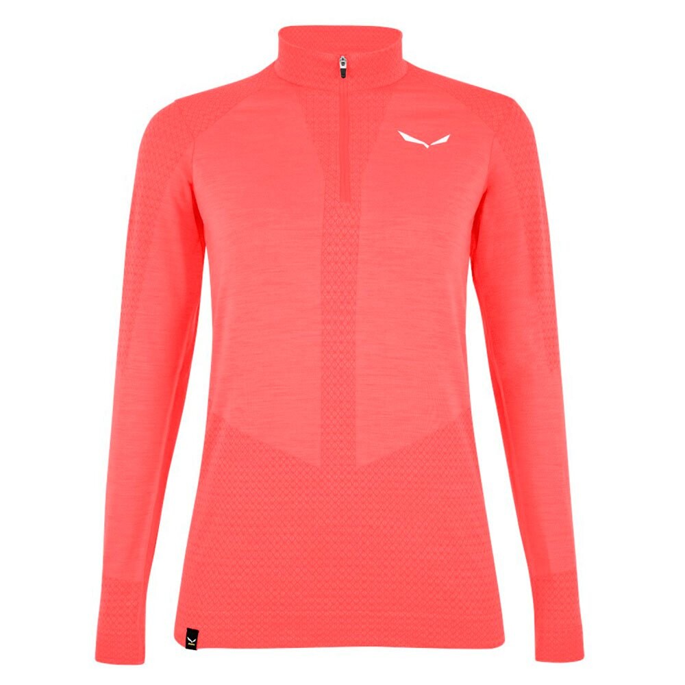 Базовый слой с длинным рукавом Salewa Zebru Responsive, красный 
Базовый слой с длинным рукавом Salewa Zebru Responsive, красный