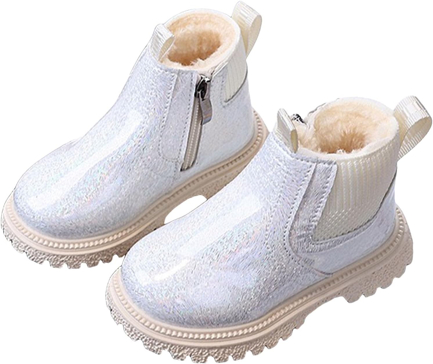 Детские ботинки для девочек, челси с боковой молнией, удобные, на подошве с протектором, с низким каблуком, осенние ботинки с утепленной подкладкой из меха, теплые зимние сапожки для малышей и маленьких детей Generic, B/Beige
Детские ботинки для девочек, челси с боковой молнией, удобные, на подошве с протектором, с низким каблуком, осенние ботинки с утепленной подкладкой из меха, теплые зимние сапожки для малышей и маленьких детей Generic, B/Beige