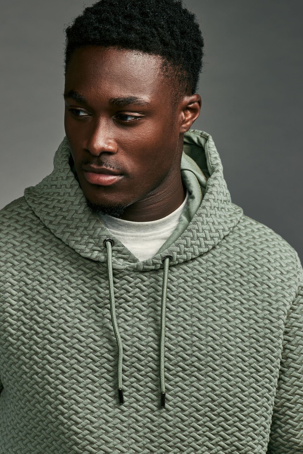 Толстовка с капюшоном из текстурированной ткани премиум класса Next, зеленый
Толстовка с капюшоном из текстурированной ткани премиум класса Next, зеленый