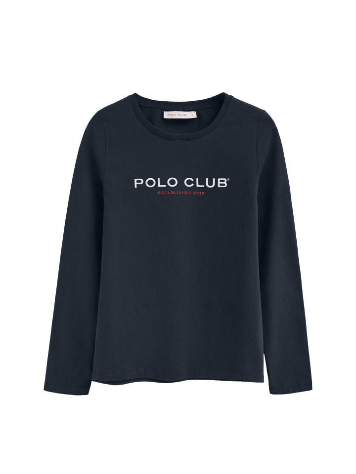 Рубашка с длинными рукавами темно-синего цвета Polo Club
Рубашка с длинными рукавами темно-синего цвета Polo Club