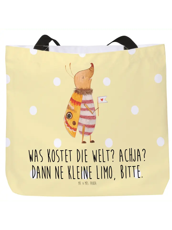 Наплечная сумка Mr. & Mrs. Panda, желтый пастельный
Наплечная сумка Mr. & Mrs. Panda, желтый пастельный