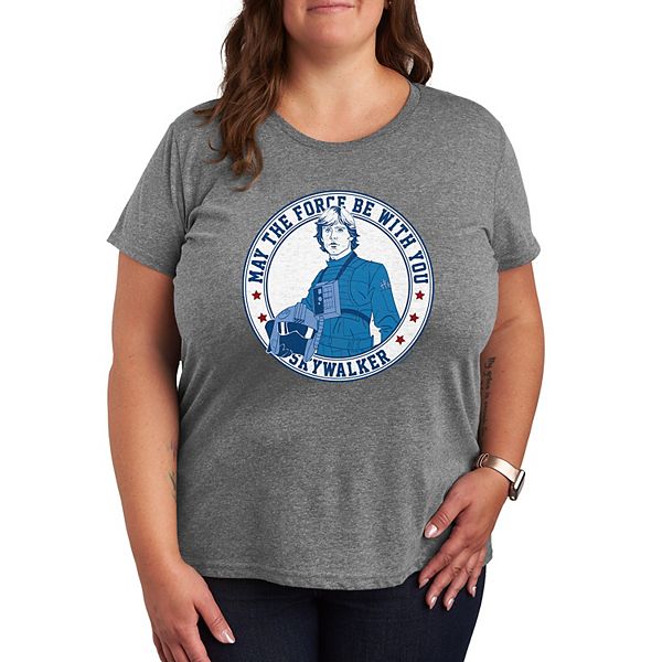 Футболка Plus size Skywalker May the Force Star Wars
Футболка Plus size Skywalker May the Force Star Wars