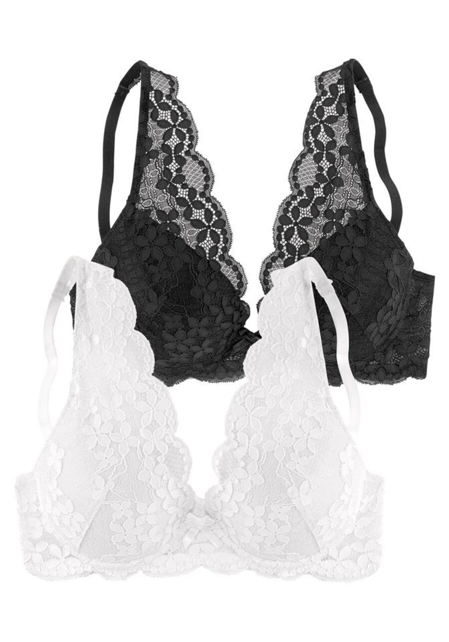 Бюстгальтер пуш-ап PETITE FLEUR, Black/White
Бюстгальтер пуш-ап PETITE FLEUR, Black/White