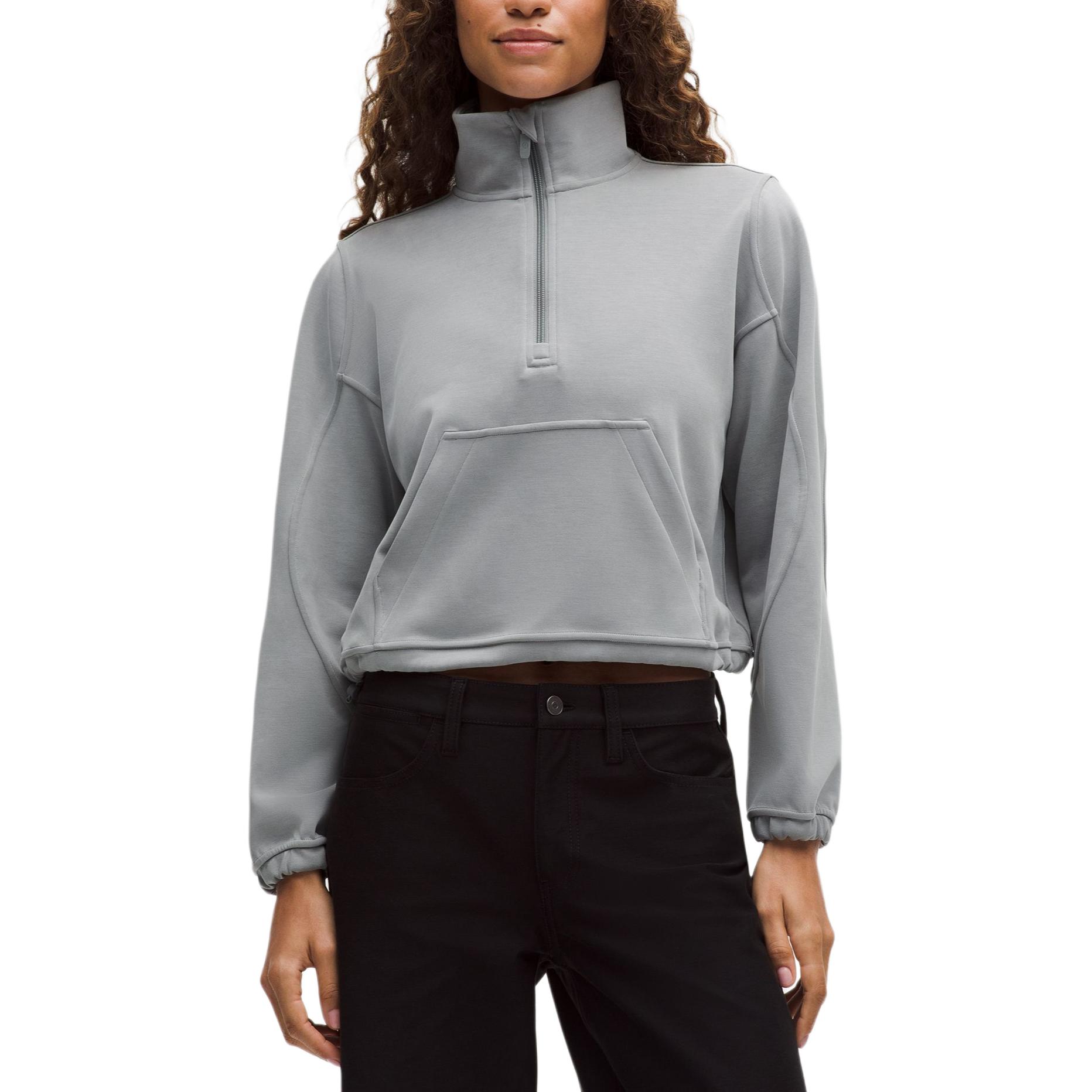 Толстовка Softstreme Brushed с полумолнией женская Lululemon, feather серый/fegy
Толстовка Softstreme Brushed с полумолнией женская Lululemon, feather серый/fegy