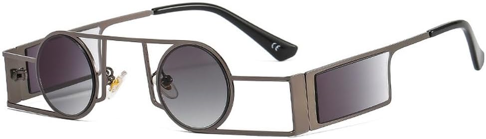 Панк-солнцезащитные очки для мужчин, винтажные женские ретро-солнцезащитные очки, уникальные металлические очки в стиле стимпанк, защита от ультрафиолета UV400 TKKTLLT, C6gun-gray
Панк-солнцезащитные очки для мужчин, винтажные женские ретро-солнцезащитные очки, уникальные металлические очки в стиле стимпанк, защита от ультрафиолета UV400 TKKTLLT, C6gun-gray