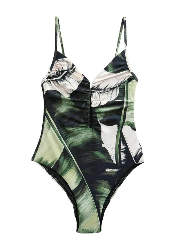 Купальник с глубоким вырезом и эффектом утягивания живота, облегающий фигуру. Next, Black Green Leaf, Черный, Купальник с глубоким вырезом и эффектом утягивания живота, облегающий фигуру. Next, Black Green Leaf
Купальник с глубоким вырезом и эффектом утягивания живота, облегающий фигуру. Next, Black Green Leaf, Черный, Купальник с глубоким вырезом и эффектом утягивания живота, облегающий фигуру. Next, Black Green Leaf