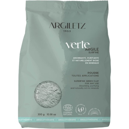 Argiletz сверхтонкая зеленая глина 300 г Arcilia
Argiletz сверхтонкая зеленая глина 300 г Arcilia