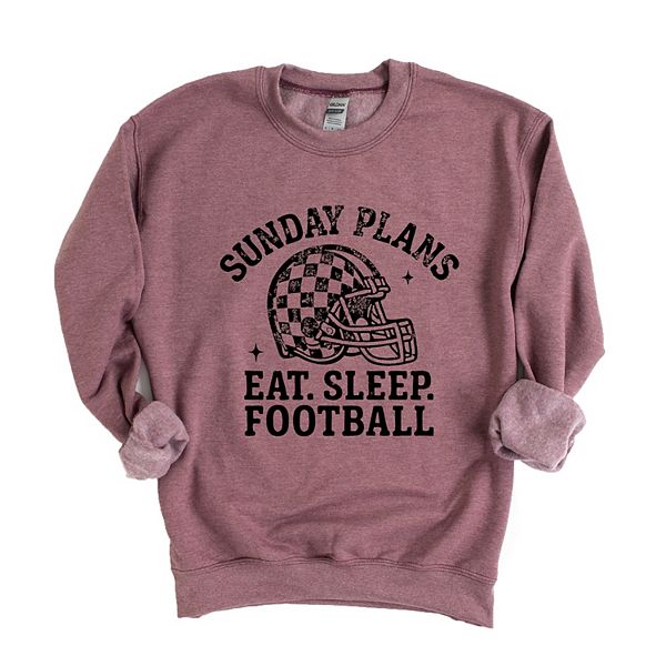 Sunday plans: eat sleep football - женский свитшот с принтом Simply Sage Market, Heather Maroon, Зеленый, Sunday plans: eat sleep football - женский свитшот с принтом Simply Sage Market, Heather Maroon
Sunday plans: eat sleep football - женский свитшот с принтом Simply Sage Market, Heather Maroon, Зеленый, Sunday plans: eat sleep football - женский свитшот с принтом Simply Sage Market, Heather Maroon