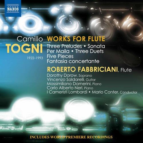 CD диск Togni / Fabbriciani / Dorow: Works for Flute
CD диск Togni / Fabbriciani / Dorow: Works for Flute