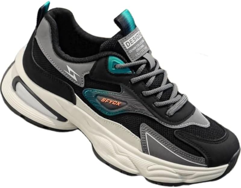 Мужские дышащие сетчатые кроссовки для зимы и весны. Модная толстая подошва, противоскользящие и долговечные. Подходят для прогулок на улице и повседневного использования Fmshi, черный
Мужские дышащие сетчатые кроссовки для зимы и весны. Модная толстая подошва, противоскользящие и долговечные. Подходят для прогулок на улице и повседневного использования Fmshi, черный