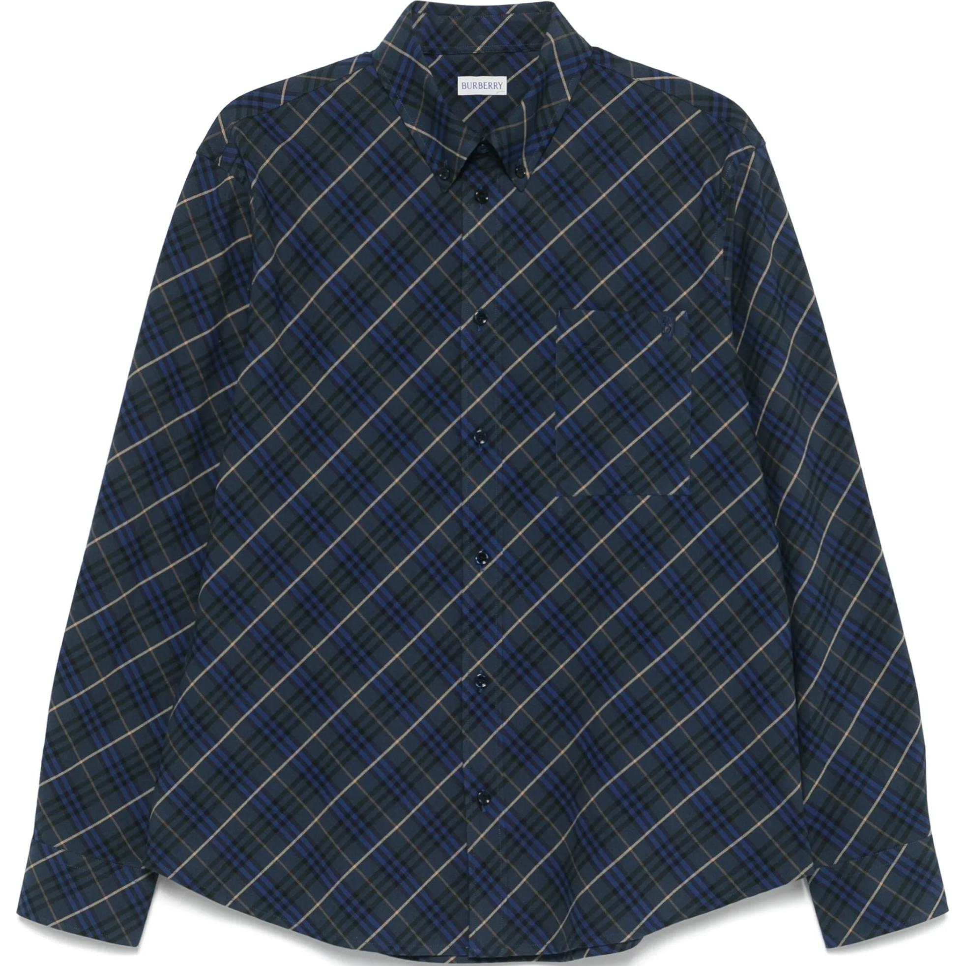 Клетчатая рубашка-пиджак Burberry, синий
Клетчатая рубашка-пиджак Burberry, синий