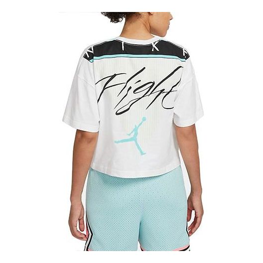 Футболка (WMNS) Air Jordan Essential Casual Sports Round Neck Printing Short Sleeve White T-Shirt
Футболка (WMNS) Air Jordan Essential Casual Sports Round Neck Printing Short Sleeve White T-Shirt