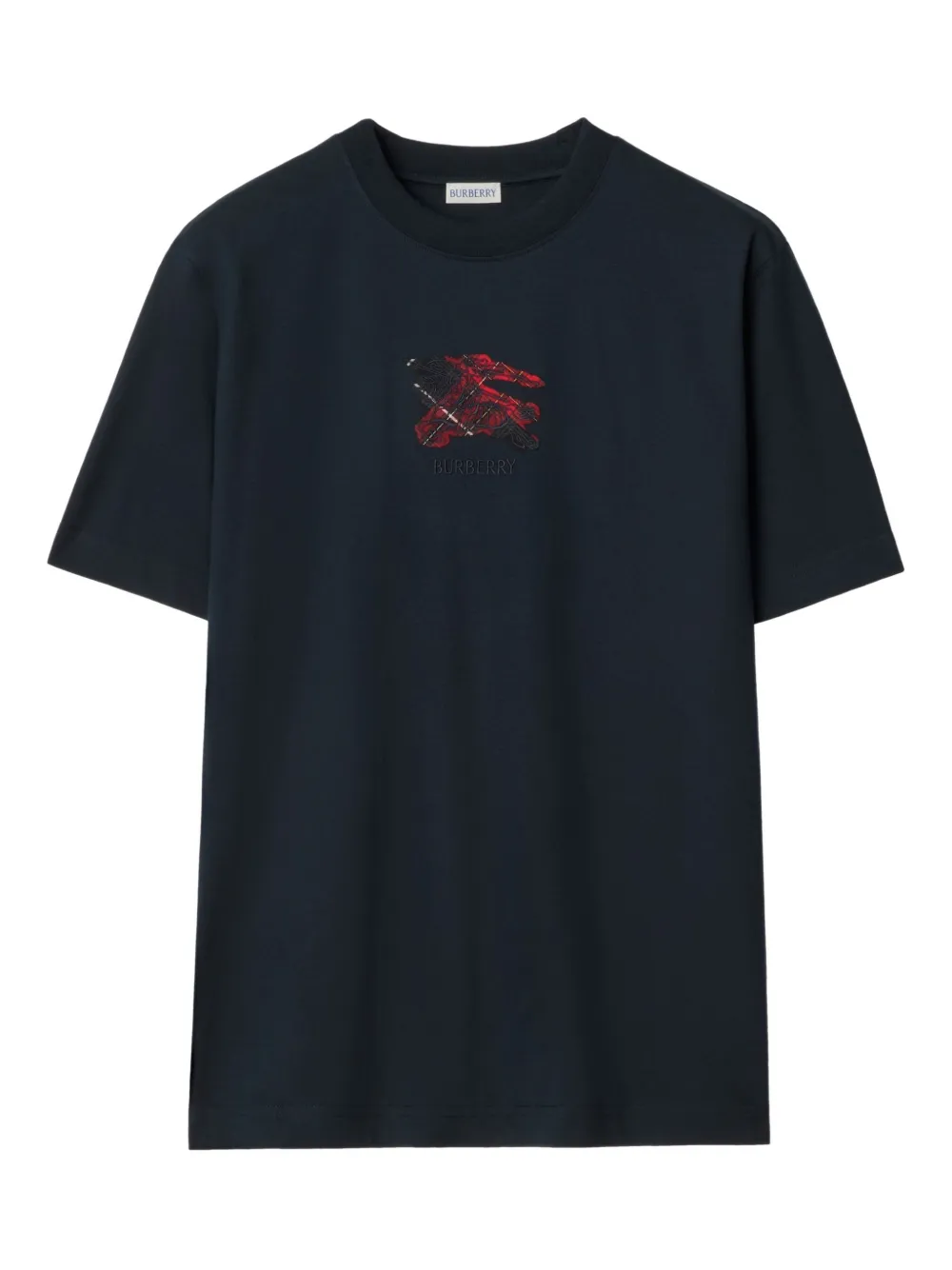 Вышитая хлопковая футболка BURBERRY, синий
Вышитая хлопковая футболка BURBERRY, синий