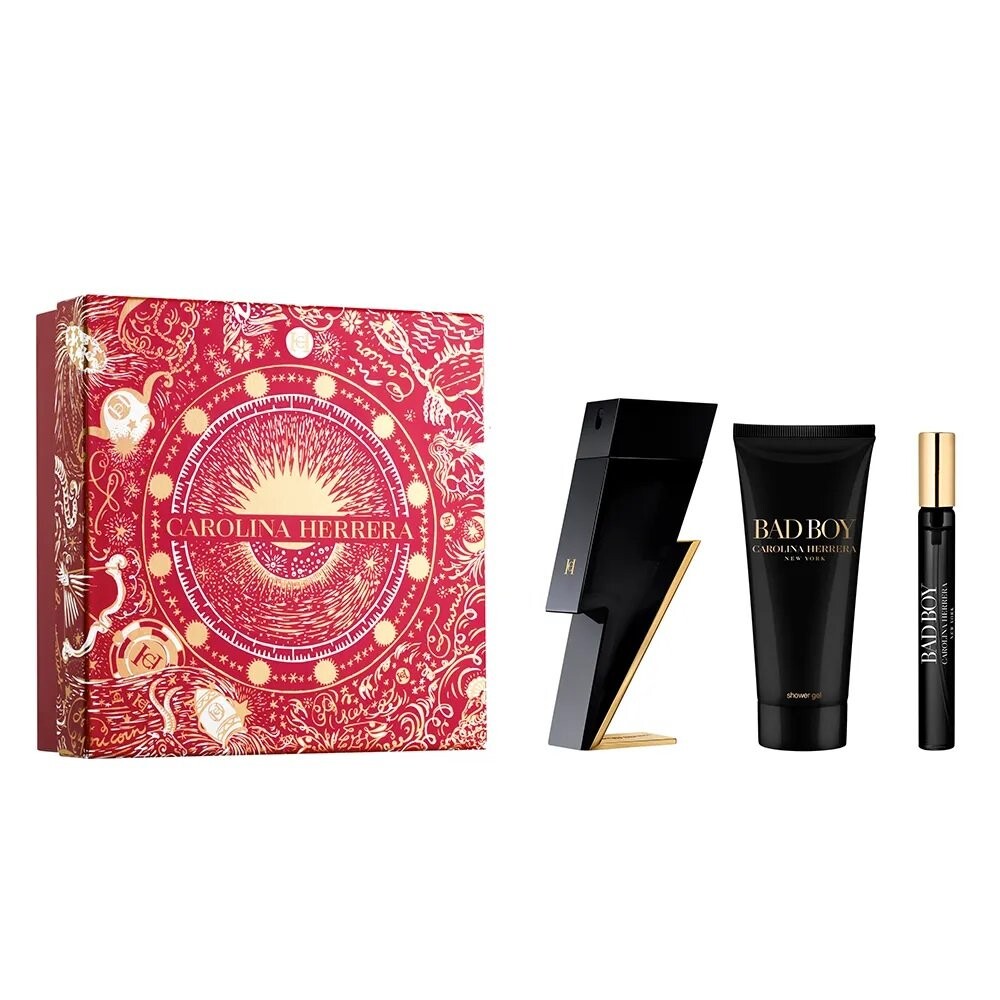 Carolina Herrera Bad Boy, Набор косметики, 3 шт
Carolina Herrera Bad Boy, Набор косметики, 3 шт