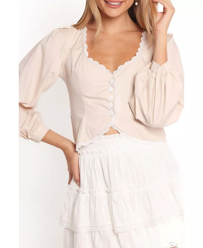 Женский топ Nolette Petal and Pup, белый
Женский топ Nolette Petal and Pup, белый