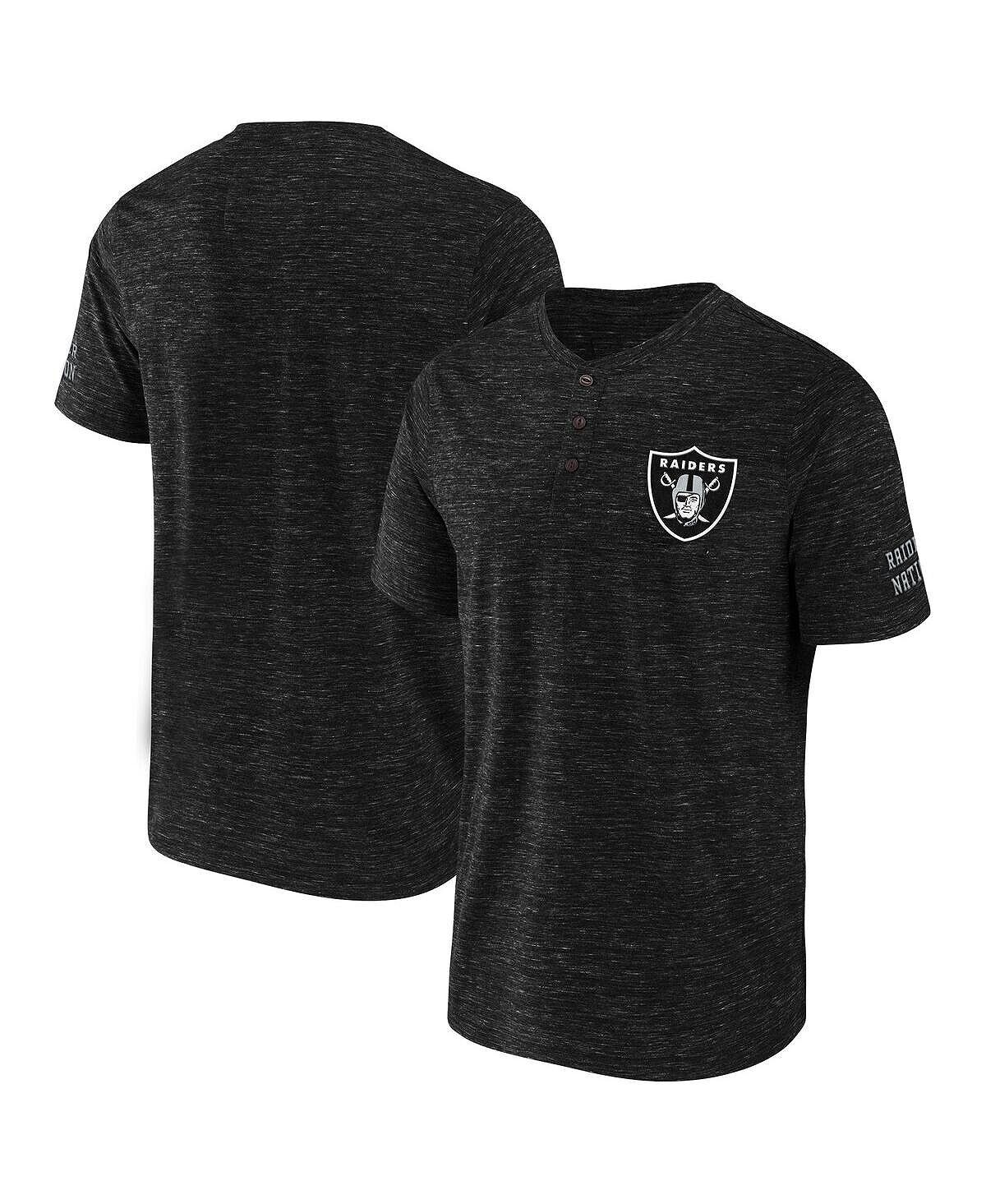Мужская футболка nfl x darius rucker collection by black las vegas raiders slub henley Fanatics, черный
Мужская футболка nfl x darius rucker collection by black las vegas raiders slub henley Fanatics, черный