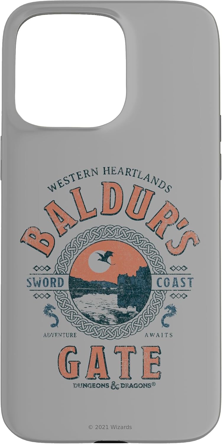 Чехол для iPhone 15 Pro Max Dungeons & Dragons Adventure Baldur's Gate
Чехол для iPhone 15 Pro Max Dungeons & Dragons Adventure Baldur's Gate