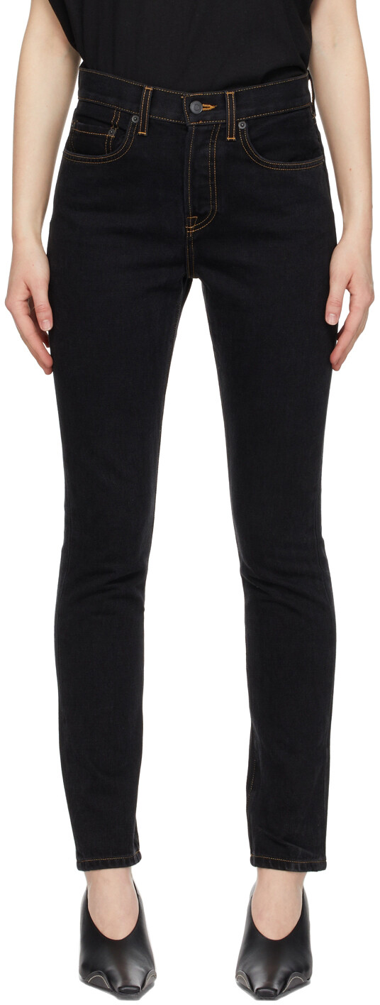 Черные джинсовые джинсы WARDROBE.NYC
Черные джинсовые джинсы WARDROBE.NYC