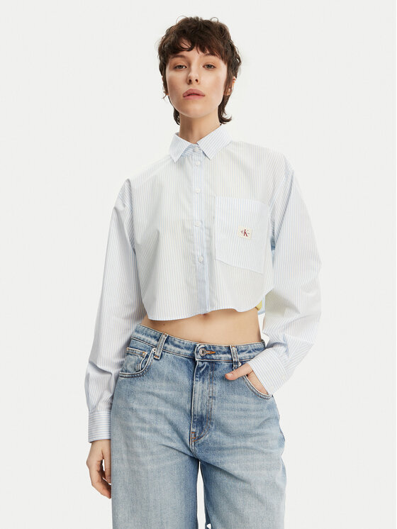 Рубашка обычного кроя J20J225078 Calvin Klein Jeans, голубой
Рубашка обычного кроя J20J225078 Calvin Klein Jeans, голубой