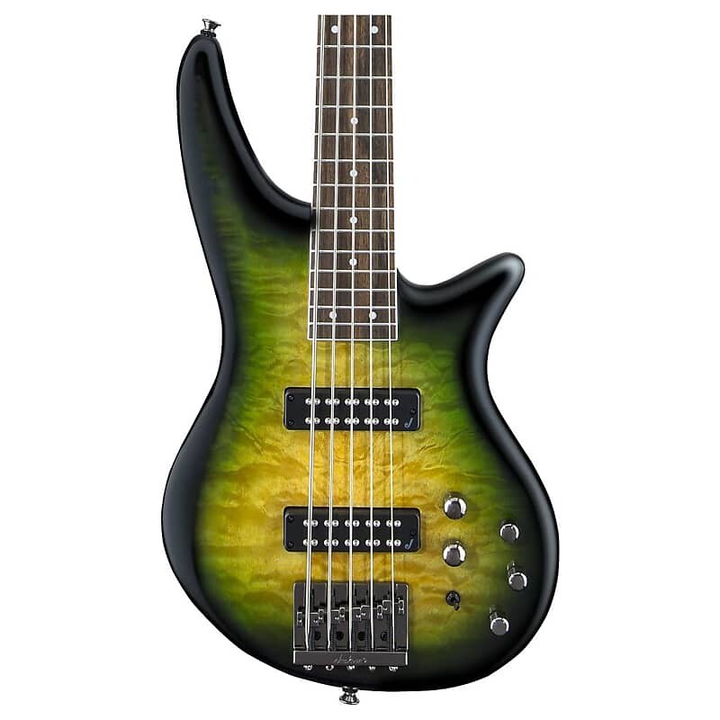 Jackson JS Series Spectra Bass JS3QV 5-струнная бас-гитара, Alien Burst
Jackson JS Series Spectra Bass JS3QV 5-струнная бас-гитара, Alien Burst