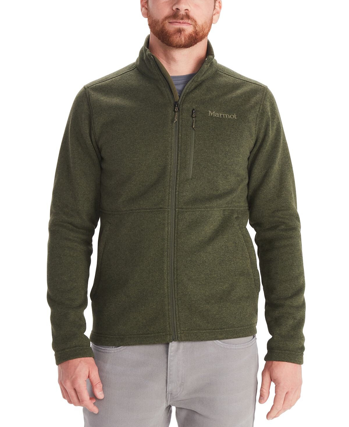 Мужская флисовая куртка с капюшоном на молнии во всю длину Marmot
Мужская флисовая куртка с капюшоном на молнии во всю длину Marmot