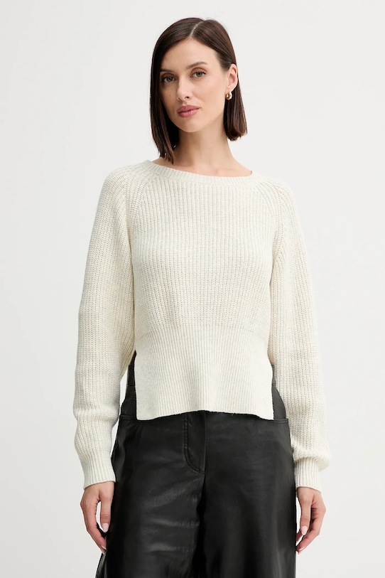 Свитер из смесовой шерсти Twinset, бежевый
Свитер из смесовой шерсти Twinset, бежевый