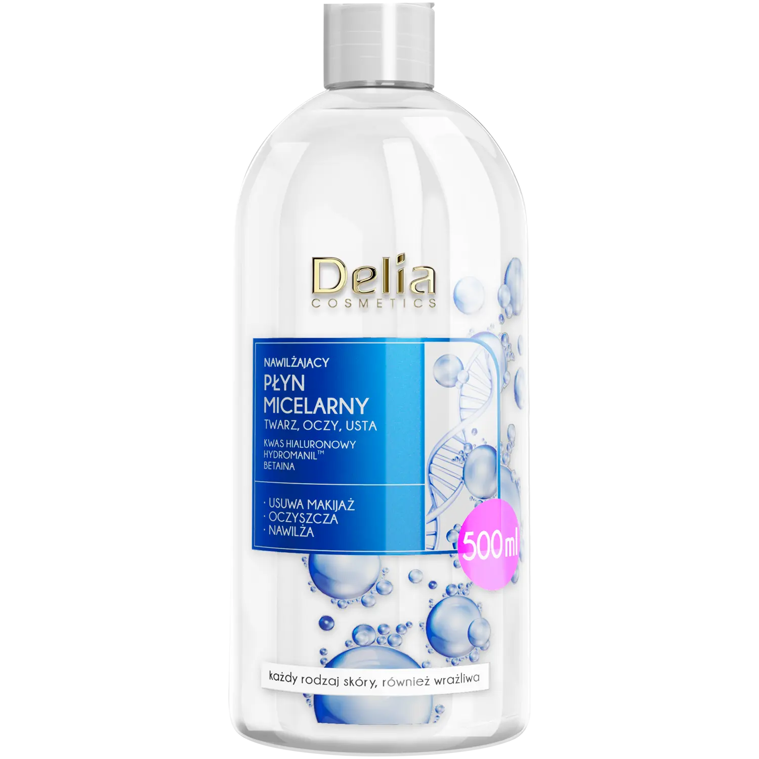Delia увлажняющая мицеллярная жидкость для снятия макияжа с лица, 500 мл
Delia увлажняющая мицеллярная жидкость для снятия макияжа с лица, 500 мл