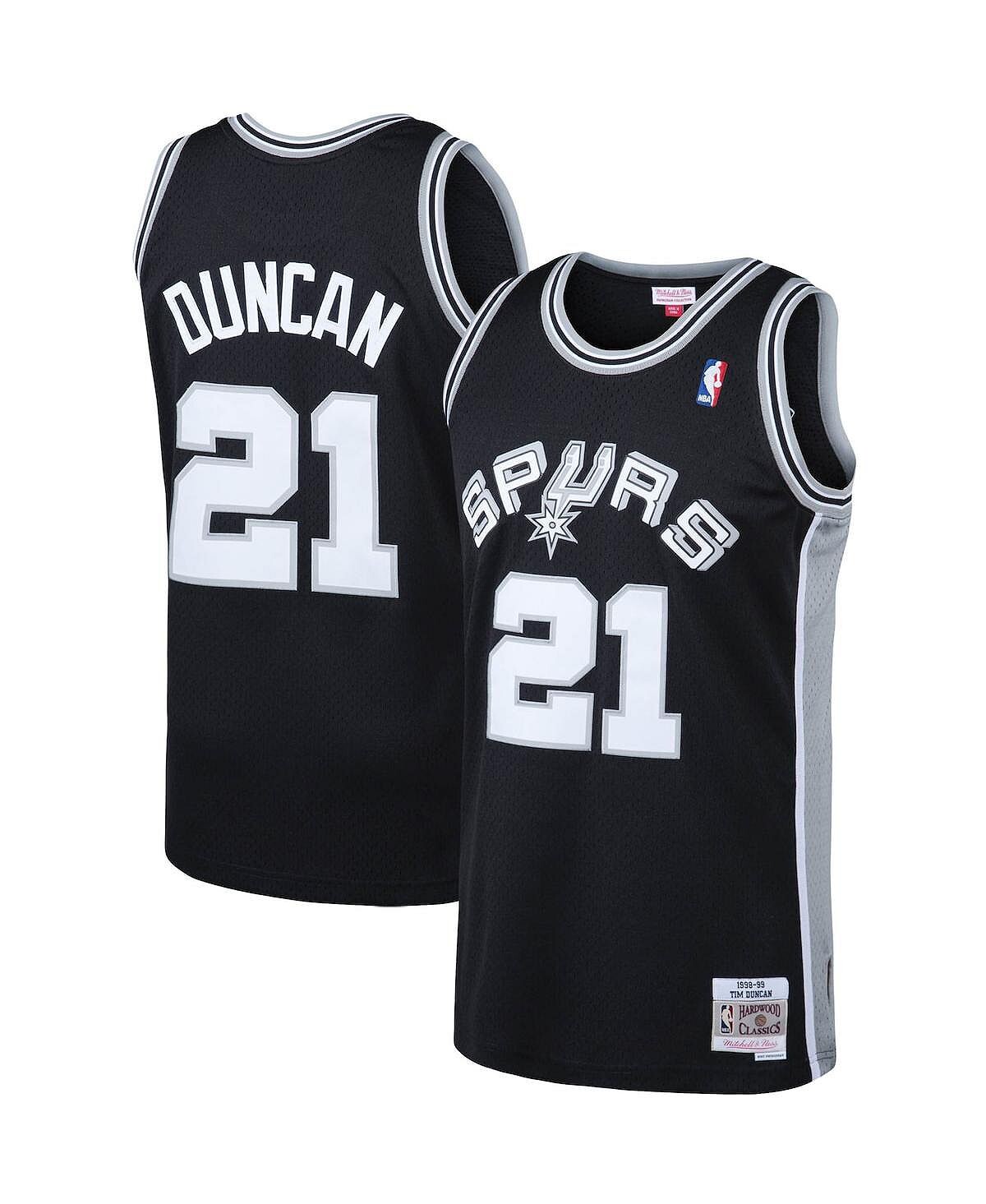 Мужская футболка tim duncan black san antonio spurs big and tall hardwood classics jersey Mitchell & Ness, черный
Мужская футболка tim duncan black san antonio spurs big and tall hardwood classics jersey Mitchell & Ness, черный