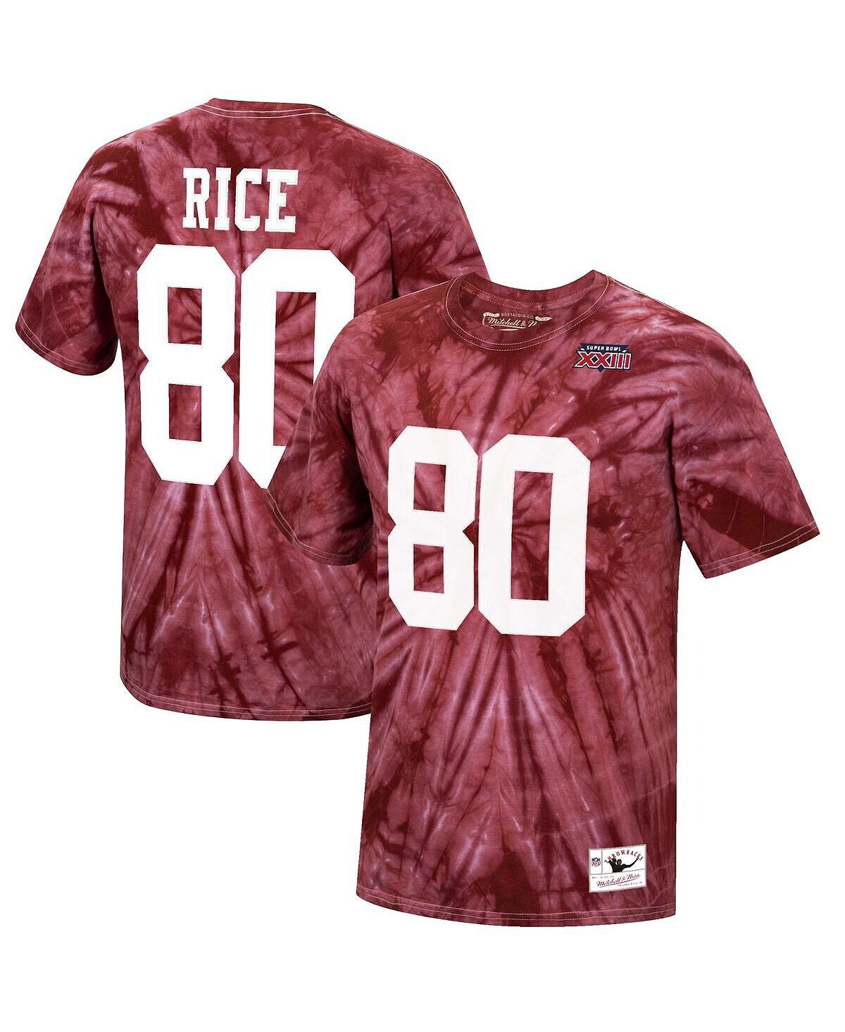 Мужская футболка jerry rice scarlet san francisco 49ers tie-dye super bowl xxiii с именем и номером игрока на пенсии Mitchell & Ness
Мужская футболка jerry rice scarlet san francisco 49ers tie-dye super bowl xxiii с именем и номером игрока на пенсии Mitchell & Ness