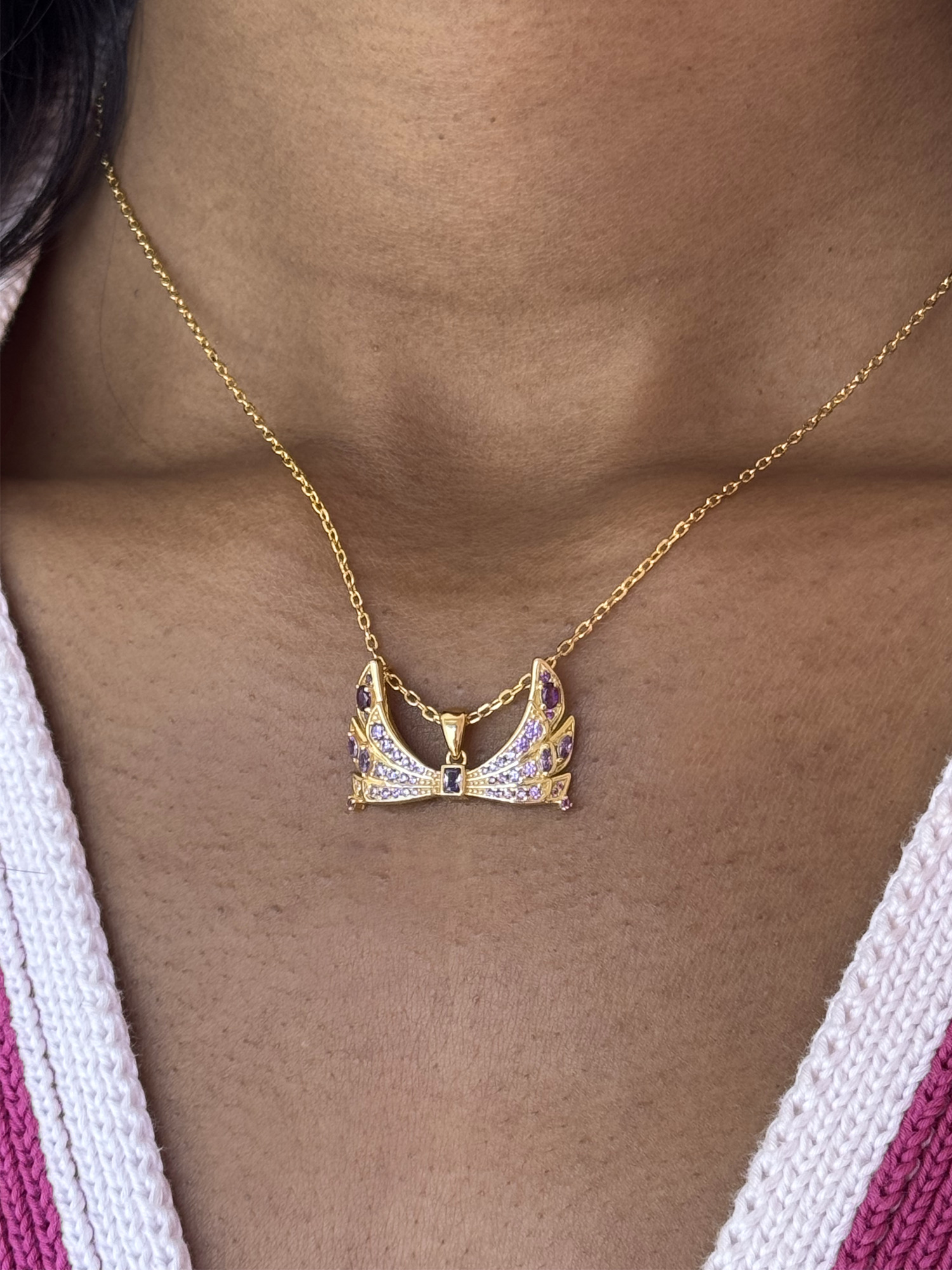 Колье Winx Club X Gadget4entertainment Tecna Enchantix, позолоченное серебро
Колье Winx Club X Gadget4entertainment Tecna Enchantix, позолоченное серебро