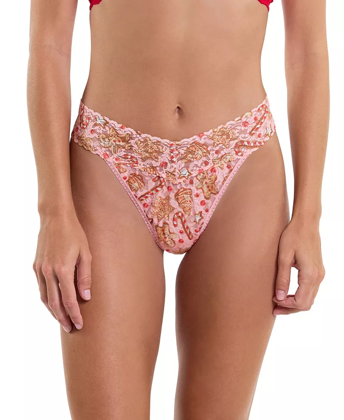 Женские трусы-стринги Original Rise с кружевом и принтом Signature Hanky Panky, мультиколор
Женские трусы-стринги Original Rise с кружевом и принтом Signature Hanky Panky, мультиколор