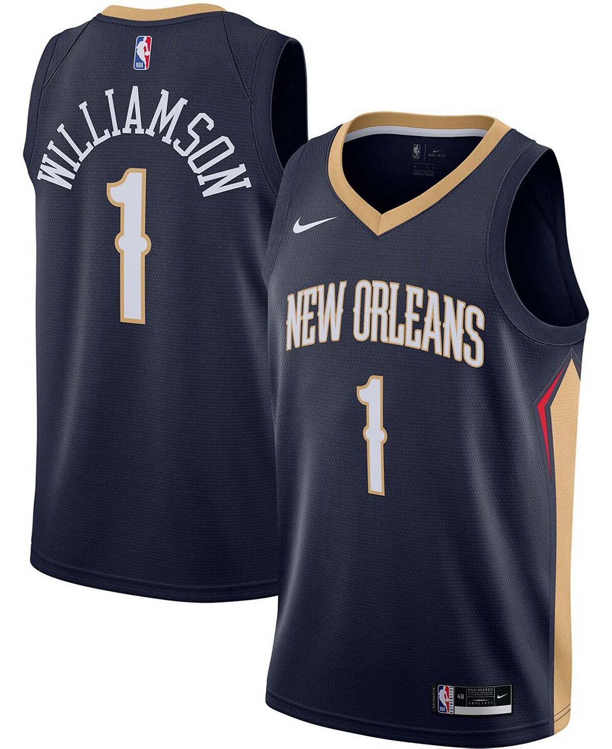 Мужская майка Zion Williamson New Orleans Pelicans 2020/21 Swingman — Icon Edition Nike
Мужская майка Zion Williamson New Orleans Pelicans 2020/21 Swingman — Icon Edition Nike