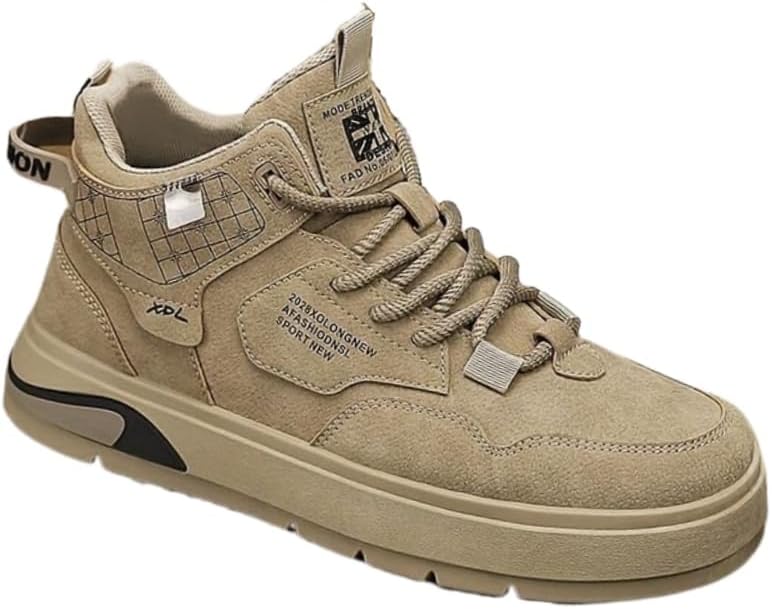 Мужские модные ретро кроссовки однотонного цвета, с противоскользящей подошвой, дышащим верхом, прочные, удобные, подходят для улицы и повседневного ношения Clolinde, хаки
Мужские модные ретро кроссовки однотонного цвета, с противоскользящей подошвой, дышащим верхом, прочные, удобные, подходят для улицы и повседневного ношения Clolinde, хаки