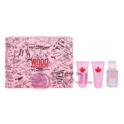 Подарочный набор Dsquared2 Wood Pour Femme 150 мл
Подарочный набор Dsquared2 Wood Pour Femme 150 мл
