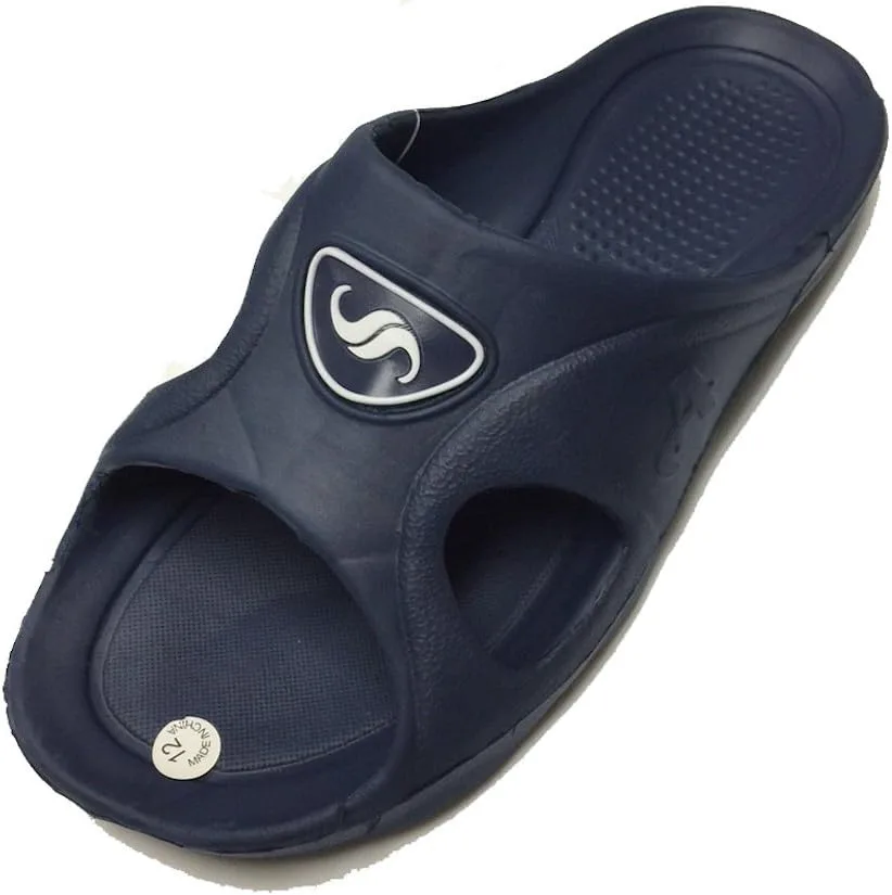 Gear One Men's Rubber Slide Сандалии Slipper Comfortable Shower Beach Shoe Slip On Flip Flop ICS, синий
Gear One Men's Rubber Slide Сандалии Slipper Comfortable Shower Beach Shoe Slip On Flip Flop ICS, синий