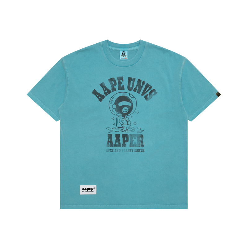 Футболка из хлопка с принтом от A Bathing APE Aape, синий
Футболка из хлопка с принтом от A Bathing APE Aape, синий